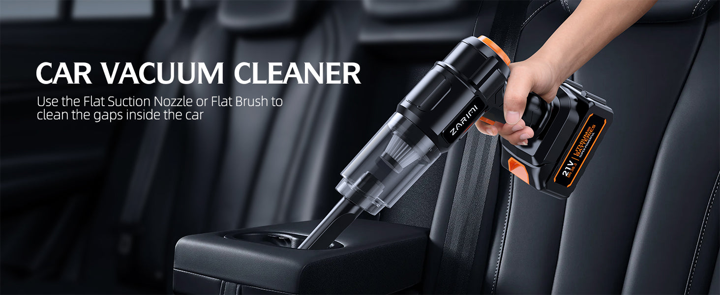 ZARIMI Car Vacuum Portable Cordless 40,000Pa
ZARIMI High Power Handheld Vacuum Cleaner
ZARIMI 6-in-1 Cordless Dust Buster for Car and Home
ZARIMI Car Vacuum Cleaner for Pet Hair and Keyboard
ZARIMI Lightweight Portable Cordless Vacuum Black
ZARIMI Rechargeable Handheld Vacuum with Dual Batteries
ZARIMI Car Vacuum Strong Suction Brushless Motor
ZARIMI Compact Cordless Vacuum Cleaner for Home & Travel